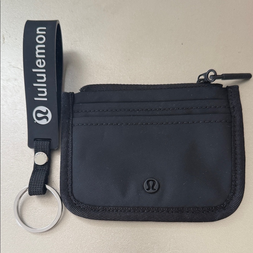 lululemon keychain & Card Holder
